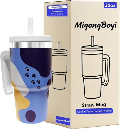 Vista 28 de Botella de agua aislada de 40 onzas, vaso de acero inoxidable 1 taza de agua reutilizable de acero inoxidable de doble pared sin BPA