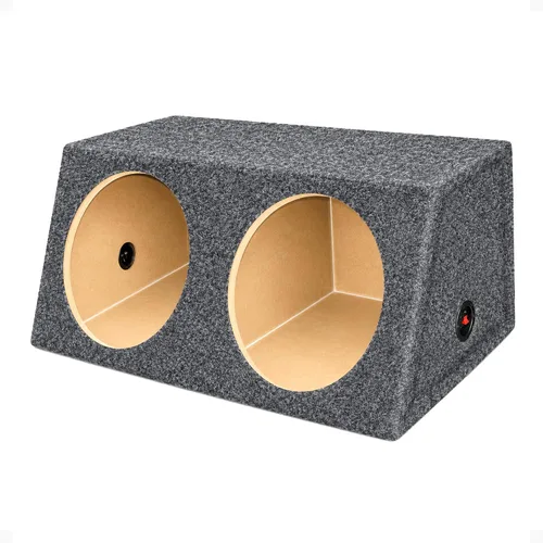 Vista 8 de QPower HD212VL - Caja de subwoofer doble ventilada de 12 pulgadas