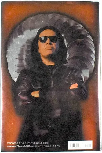 Vista 2 de Libro de Gene Simmons firmado y auténtico con COA PSA/DNA compatible con Kiss