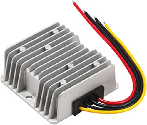 Vista 9 de Regulador de convertidor de voltaje CC 36V 48V reductor de voltaje a 12V 10A 120W, reductor de voltaje impermeable, módulo de fuente de alimentación