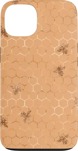 Vista 7 de Honey Comb Honey Bee Pretty Garden - Carcasa para iPhone 17
