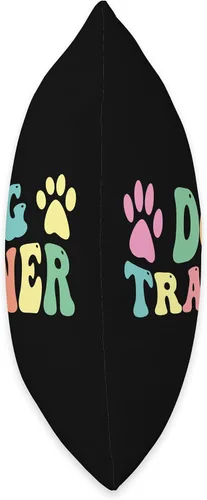 Vista 2 de Dog Trainer Dog Training Dog Agility Gifts Trainer Training Dog Agility Throw Pillow, 16x16, Multicolor