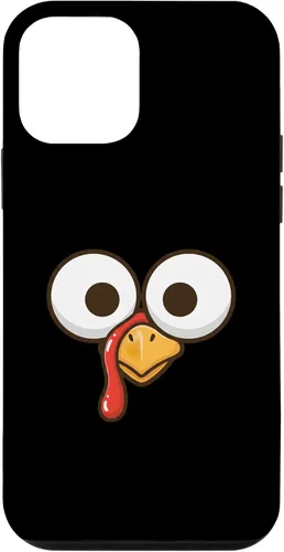 Vista 16 de Funny Cartoon Turkey Face, Big Eyes Thanksgiving Turkey Day Case for iPhone 16