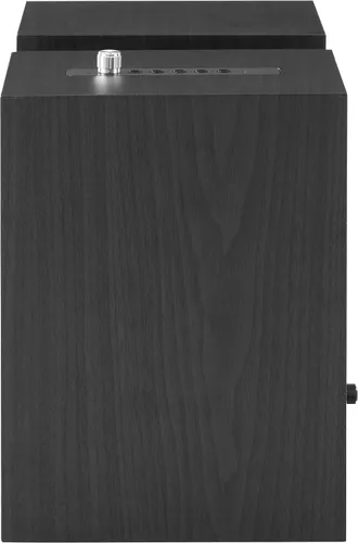 Vista 7 de Crosley S200A-BK 4" Altavoces estéreo activos con alimentación Bluetooth, conexiones ópticas, USB y Aux, negro