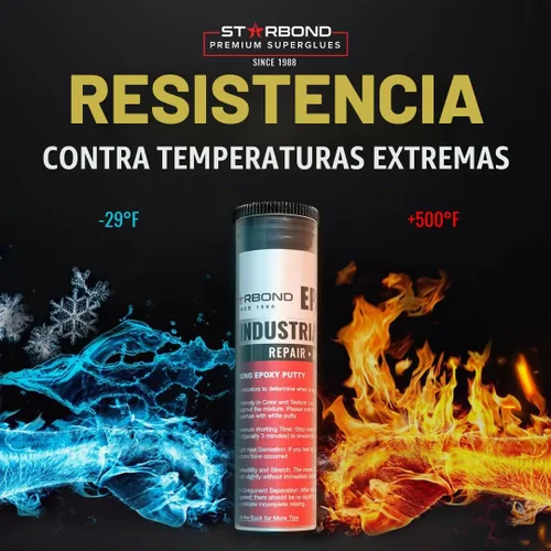 Vista 3 de STARBOND Masilla epoxi blanca de 2 onzas, resistente a altas temperaturas, sin BPA, curado duro para proyectos de automoción, fontanería Blanco