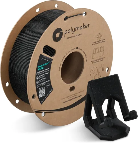 Vista 19 de Polymaker Filamento PETG de 0.07 in, 2.2 lbs, marrón militar Marrón (Army Brown)