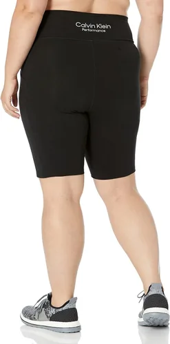 Vista 5 de Calvin Klein Pantalón corto de ciclismo deportivo Performance para mujer Plus