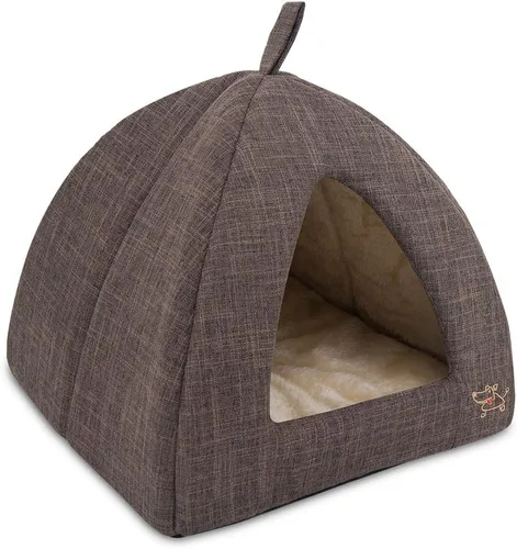 Vista 12 de Best Pet Supplies - Tienda de campaña para mascotas con cama suave para perros y gatos