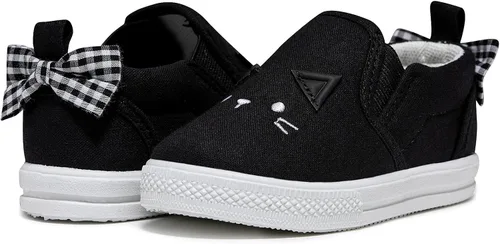 Vista 4 de HLMBB Toddler Shoes Unisex for Baby Boys Girls Shoes Cute Animal Hard Bottom Canvas Rubber Sole Kids Running Walking Sneakers