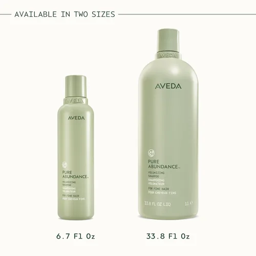Vista 9 de Aveda Pure Abundance Volumizing Shampoo Shampoo For Fine Hair Removes Product Build-Up And Excess Oil 4X More Volume* Notes of Jasmine