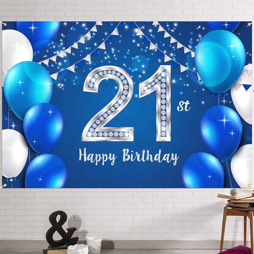 Vista 39 de HAMIGAR Fondo de pancarta de feliz cumpleaños número 10 de 6 x 4 pies, decoraciones de cumpleaños de 10 años, suministros de fiesta para niñas