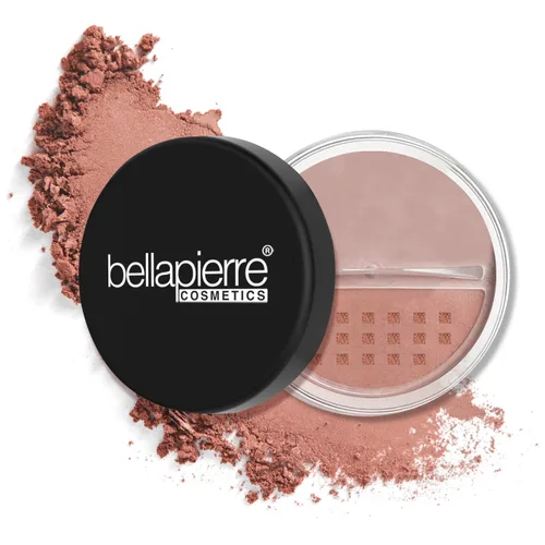 Vista 10 de Bellapierre Rubor mineral – Rubor en polvo suelto, color ligero de mejilla, acabado húmedo cálido, sin talco, hipoalergénico y no tóxico, 0.3 oz