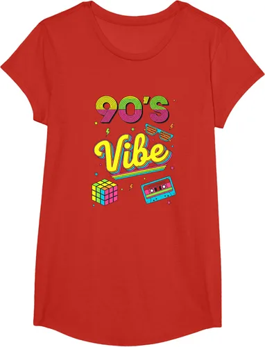 Vista 42 de 90s Nostalgia Retro Apparel - 90'S Vibe Retro T-Shirt Negro