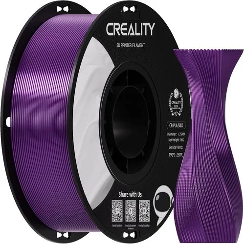 Vista 39 de Creality PLA - Filamento de impresora 3D de 1.75 mm, paquete de filamento para impresoras 3D, resistencia mejorada sin deformación, precisión