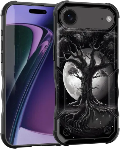 Vista 138 de Funda para iPhone Air, [doble capa] [protección contra caídas de grado militar de 10 pies] Funda resistente a prueba de golpes para iPhone Air