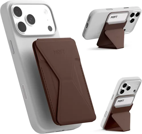 Vista 16 de MOFT Soporte para teléfono y cartera AERA, cartera MagSafe, tarjetero beach blanco
