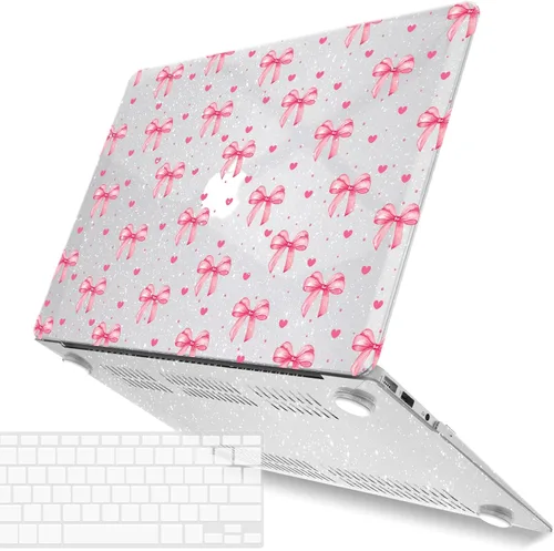 Vista 14 de IBENZER - Funda compatible con MacBook Air de 11 pulgadas, modelo A1370 A1465, funda de plástico suave al tacto, rígida, en paquete con funda