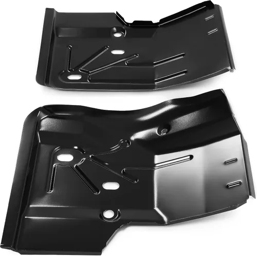 Vista 3 de KUAFU Sartenes delanteros compatibles con Jeep TJ Wrangler 1997-2006 de 2 puertas, color negro, lado del conductor y lado del pasajero, izquierda
