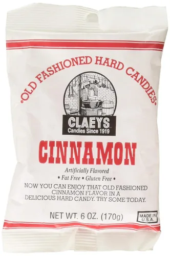 Vista 5 de Claey's, Old Fashioned Hard Candy Wild Cherry, bolsa de 6 onzas