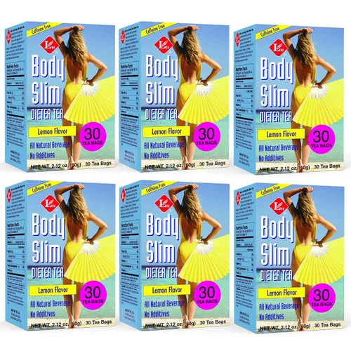 Vista 12 de Uncle Lee's Body Slim Dieters Tea, Té desintoxicante y adelgazante - Senna, naranja amarga, sabor canela y raíz de achicoria, laxante natural