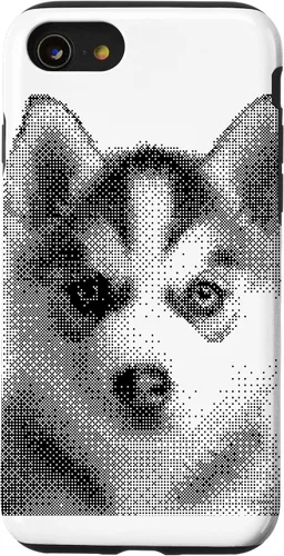 Vista 18 de Cute Siberian Husky for Dog Mom and Paw Parents Case for iPhone 16