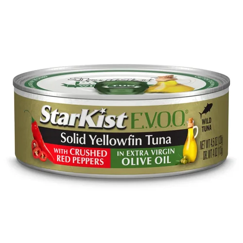 Vista 16 de StarKist E.V.O.O. Atún Blanco Sólido Albacore en Aceite de Oliva Virgen Extra, 4.5 Oz, Paquete de 12