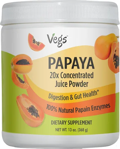 Vista 9 de Jugo de papaya en polvo con enzima digestiva de papaína natural, concentrado y liofilizado 20:1 concentrado y liofilizado en polvo para la digestión