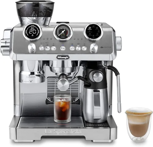 Vista 13 de De'Longhi La Specialista Arte Evo - Máquina de café expreso con molinillo