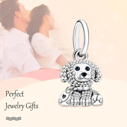 Vista 4 de Annmors - Dije familiar colgante de plata de ley 925 para hermana mamá papá y tía joyas para niñas regalos de cuentas para mujeres pulsera y collar