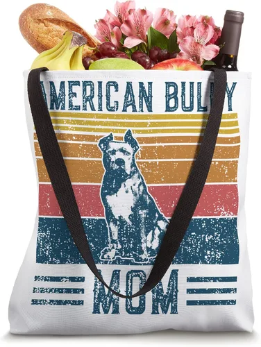 Vista 4 de Dog American Bully Mom - Bolso de mano vintage American Bully Mom