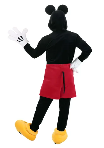 Vista 2 de Disfraz Deluxe de Mickey Mouse de Disney para Adultos Multicolor