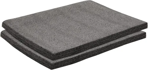 Vista 8 de Okuna Outpost Hojas de Espuma - 16 x 12 x 0.5 pulgadas, Negro, Paquete de 2 - Almohadillas y Cojines de Espuma de Polietileno de Alta Densidad