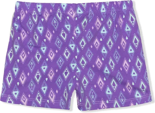 Vista 5 de Disney Frozen Elsa and Anna - Conjunto de camiseta sin mangas y pantalones cortos para niñas pequeñas y niños pequeños, morado, gris