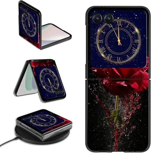 Vista 36 de Rossy Funda para Motorola RAZR 5G, para Moto RAZR 5G, funda delgada y ligera de policarbonato duro a prueba de golpes para Motorola Moto RAZR 5G