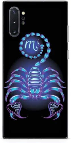 Vista 15 de Inspired Cases - Compatible with iPhone Xs Max Case - 3D Textured Protective Phone Case for Apple iPhone Xs Max - Neon Zodiac - Scorpio