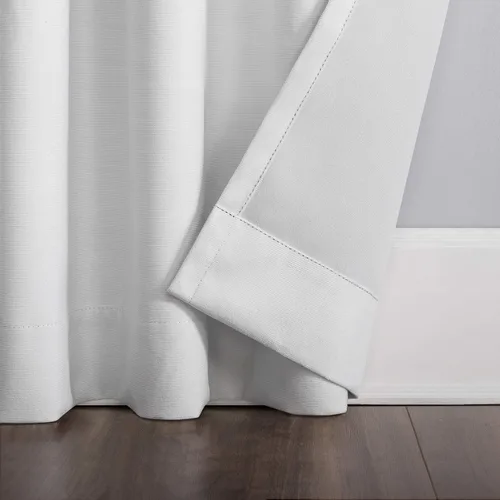 Vista 74 de Sun Zero Hampshire - Cortina térmica de terciopelo con reducción de ruido, 100% opaca con pestañas, 50 x 96 pulgadas, dorado