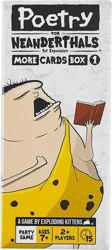 Vista 7 de Exploding Kittens Poetry for Neanderthals NSFW, 2+ Players, Ages 17+