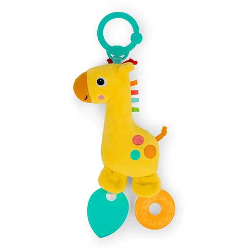Vista 7 de Bright Starts Pull, Play & Boogie - Juguete de actividad musical para cochecito - Jirafa - Unisex, Recién Nacido +