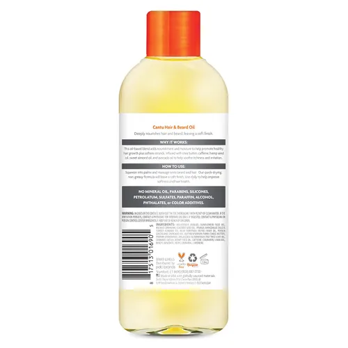 Vista 10 de Cantu Aceite para cabello y barba para hombres, 3.4 fl oz
