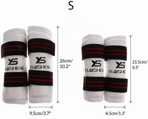 Vista 3 de Taekwondo - Espinillera, protector de piernas + protector de brazo/codo
