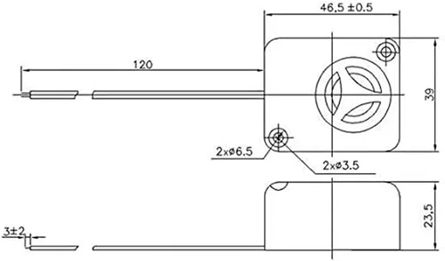 Vista 4 de Shanghj 6 juegos 110dB electrónica mini sirena piezoeléctrica DC 12V seguro antirrobo de alto decibelio alarma de zumbador activo con 9V clip