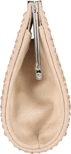 Vista 4 de DEXMAY Crystal Clutch Purse for Women Rhinestone Frame Clutch Handbag for Party