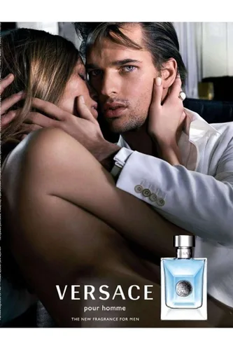 Vista 3 de Versace Pour Homme Eau de Toilette en aerosol para hombre, 6.7 onzas, 200 ml