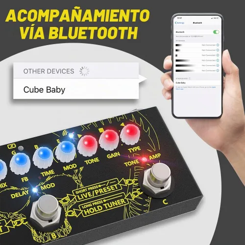 Vista 3 de Pedal multiefectos para guitarra Getaria