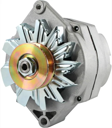 Vista 6 de Generador de tractor de 63 amperajes alternador de 1 cable con polea de 1/2 pulgada compatible con/reemplazo para John Deere Case, 400-12455