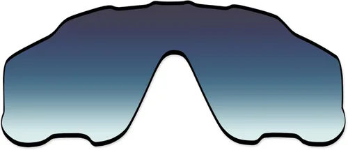 Vista 21 de Lentes de repuesto para gafas de sol Oakley Jaw-breaker OO9290 - Confirm Fit Resistente a los arañazos Abrigo de espejo negro polarizado