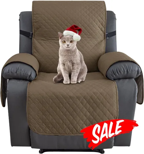 Vista 66 de XINEAGE Funda para Sillón Reclinable Resistente al Agua, Fundas Antideslizantes para Silla Reclinable con Bolsillos, Fundas Acolchadas Gruesas