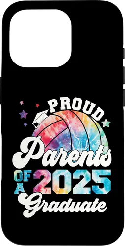 Vista 20 de iPhone 16 Parents of a 2025 Graduate Senior Graduation Volleyball Case