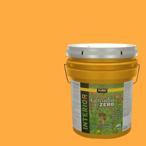 Vista 57 de Rodda Paint CASCADIA ZERO - Pintura plana e imprimación para interiores en uno, cuarto de galón, crema de ballet