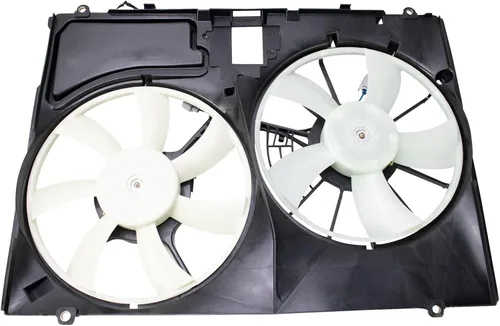 Vista 180 de Conjunto de ventilador de refrigeración dual del radiador TRQ Para Toyota Avalon 2013-2018 Camry 2012-2017 TO3115173
